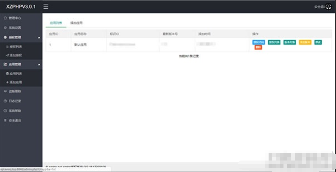 XZPHPV4.0.3授权系统源码下载-蜡笔傻新源码