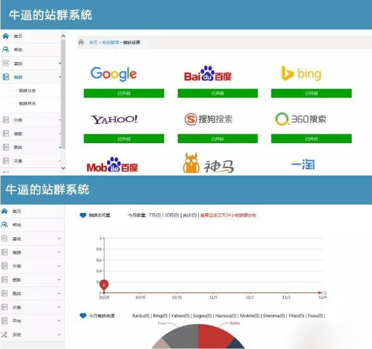 图片[2]-站群优化蜘蛛池源码｜SEO收录辅助网站系统模板
