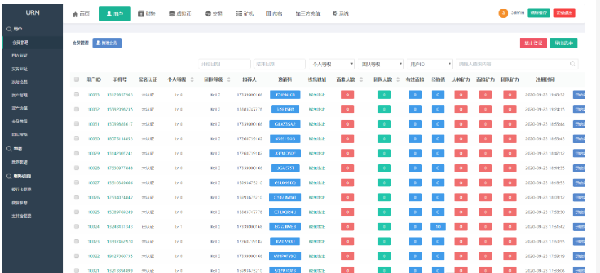 图片[6]-【尤泰链矿机】区块链挖矿系统+链上钱包[运营版]