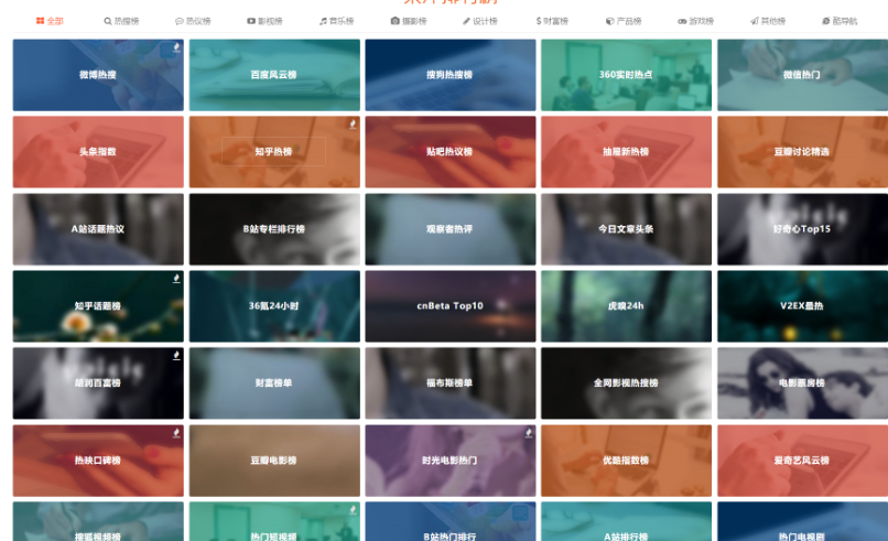 图片[2]-非常好看的网址导航_以及热点热搜影视等排行榜源码