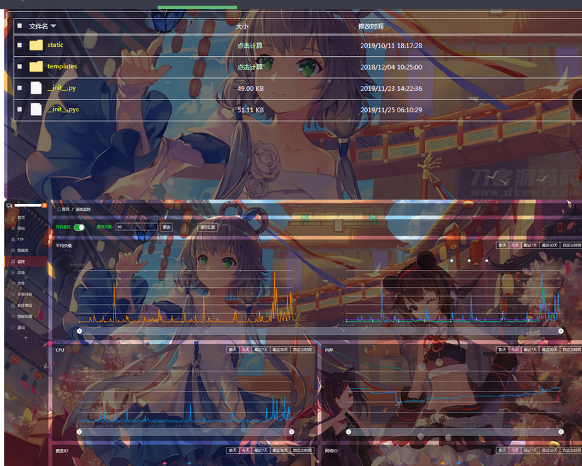 图片[3]-T宝塔面板美化透明版主题包_非常好看