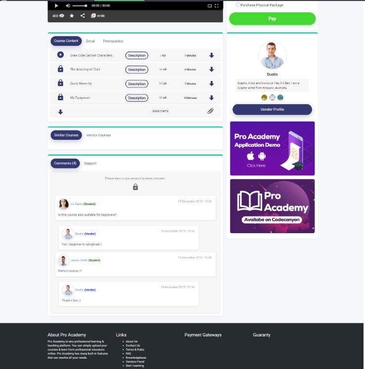 图片[5]-功能强大的国外商业PHP在线教育系统LMS源码/直播课程系统