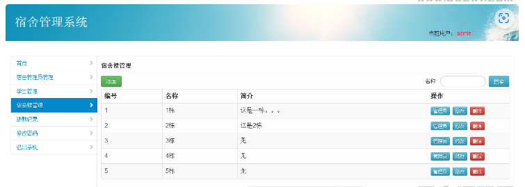 图片[5]-java+mysql校园学校宿舍管理系统源码