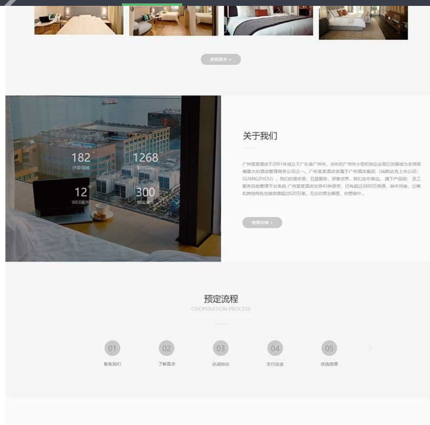图片[3]-织梦dedecms响应式酒店民宿旅馆住宿网站模板 自适应手机端