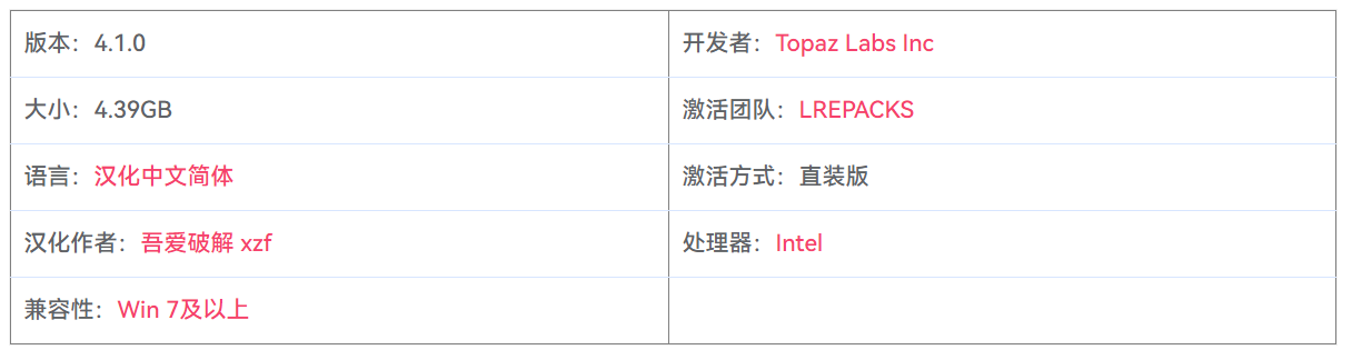 图片[2]-Topaz Sharpen AI 4.1.0 AI图片清晰度锐化增强
