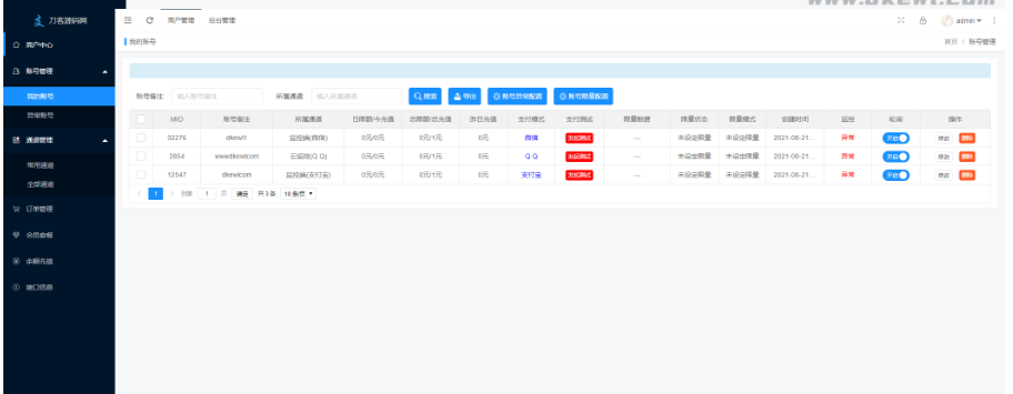 图片[3]-码支付系统/个码免签支付/多商户免签/微信支付宝QQ免签支付/APP+PC监控_站长亲测