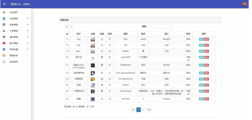 图片[5]-免授权脱单交友盲盒H5+小程序+APP源码