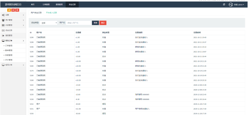 图片[8]-游戏陪玩系统/在线租号系统/小姐姐陪玩任务系统/网游主播任务威客平台源码/声优线上游戏任务系统网站源码_站长亲测