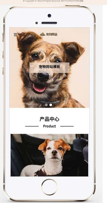 图片[3]-宠物商店宠物装备类网站pbootcms模板 宠物网站源码下载