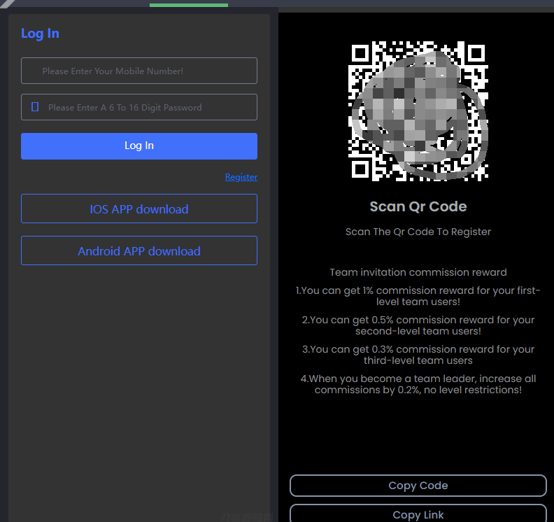 图片[3]-出海源码英文版虚拟币投资系统 USDT充值源码下载