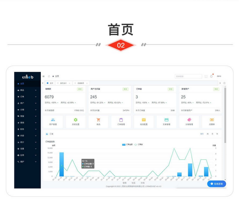 图片[4]-CRMEB/V4.4标准版打通版商城源码小程序公众号H5+App商城源码