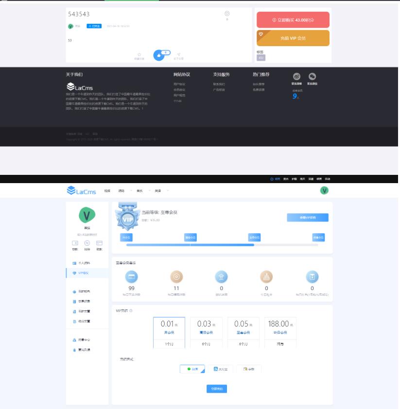 图片[4]-Larcms虚拟资源付费系统源码 全开源
