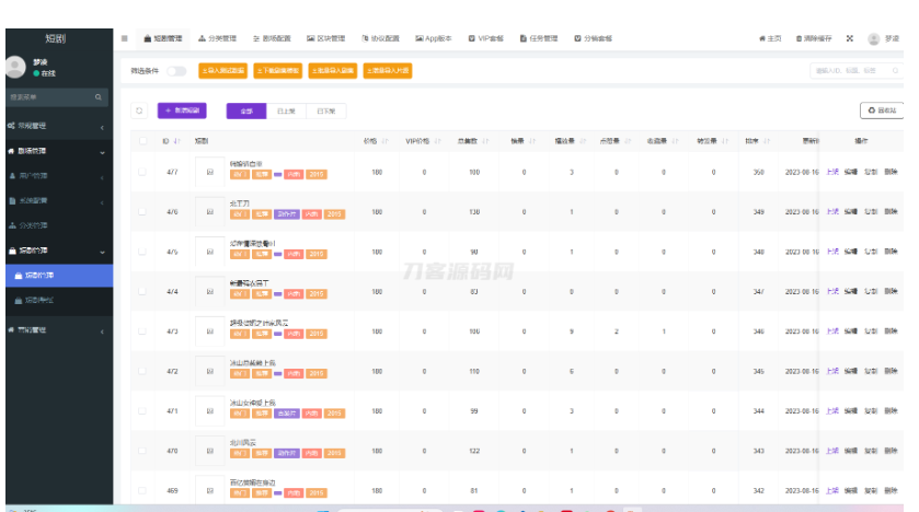 图片[7]-最新版视频短剧SAAS系统源码 影视短剧小程序源码