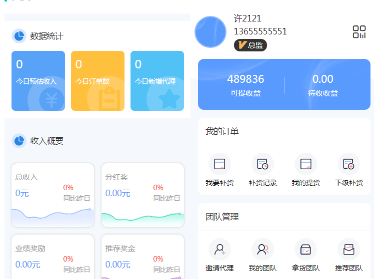 微商代理商补货商城系统源码-蜡笔傻新源码