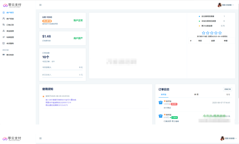 最新易支付模板源码 全开源 前台+用户中心+后台三合一-蜡笔傻新源码