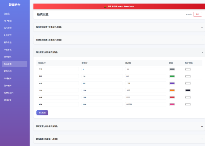 图片[4]-完美文字游戏：进化之路2.0二开完美版本源码 带后台